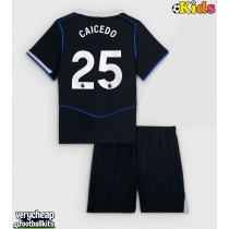 Chelsea Moises Caicedo #25 Replica Third Minikit 2025-26 Short Sleeve (+ pants)
